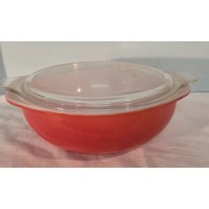 Pyrex Flamingo Pink 475-B Cinderella Mixing Bowl